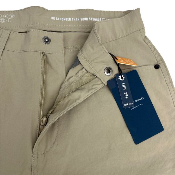 Desert Dunes Men's‎ Shorts Nylon Stretch UPF 35+ /Water Resistant,crockery Sz 32 - Picture 6 of 15